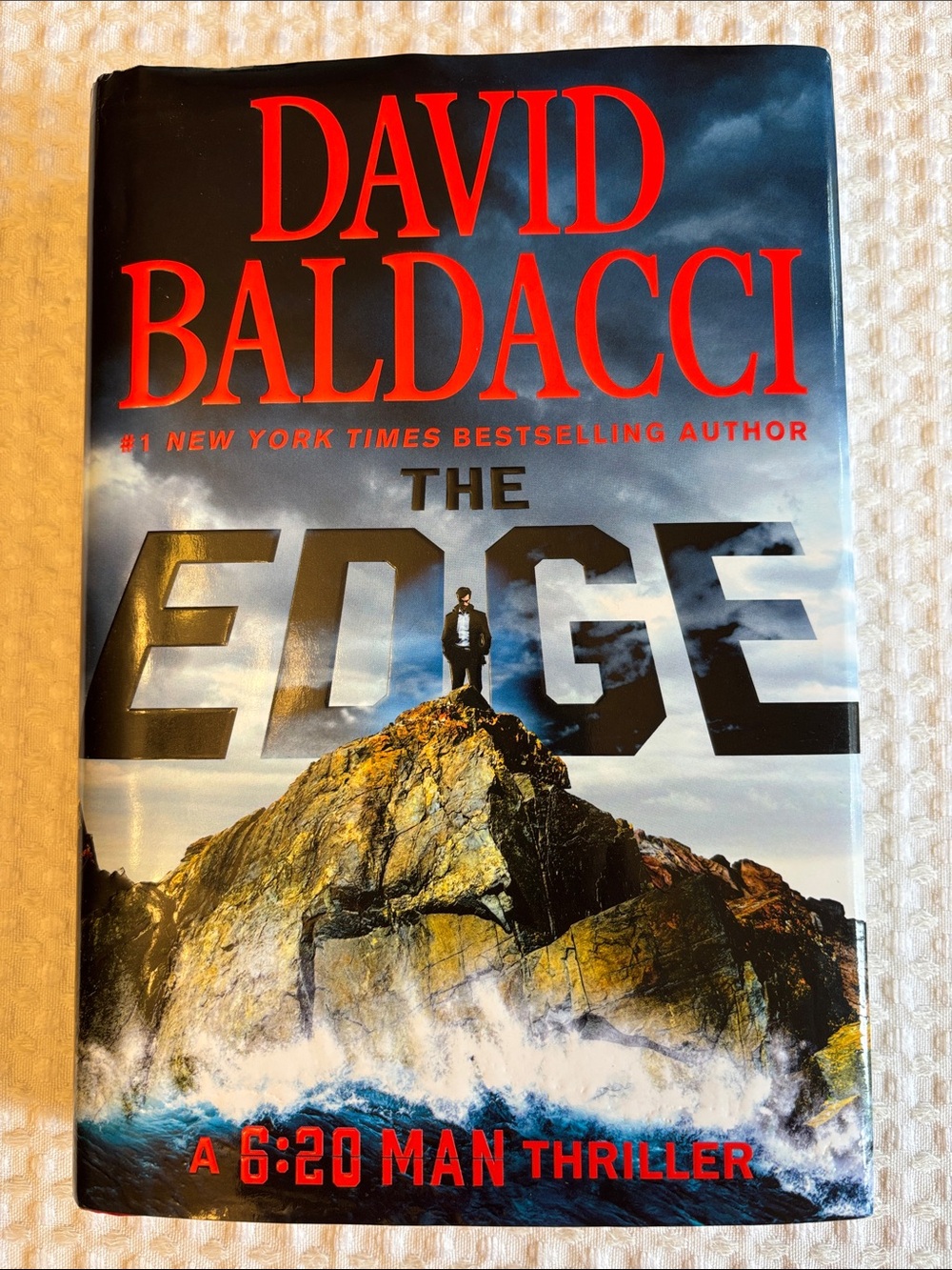 David Baldacci The Edge A 6:20 Man Hardcover Thriller NY Times Bestseller